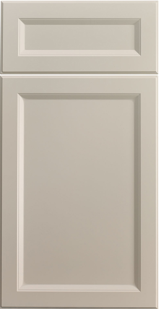 Aspen cabinet door style in Mist SuperMatte