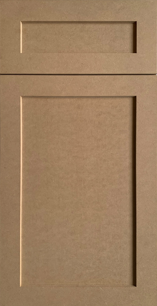 Bare Shaker cabinet door style