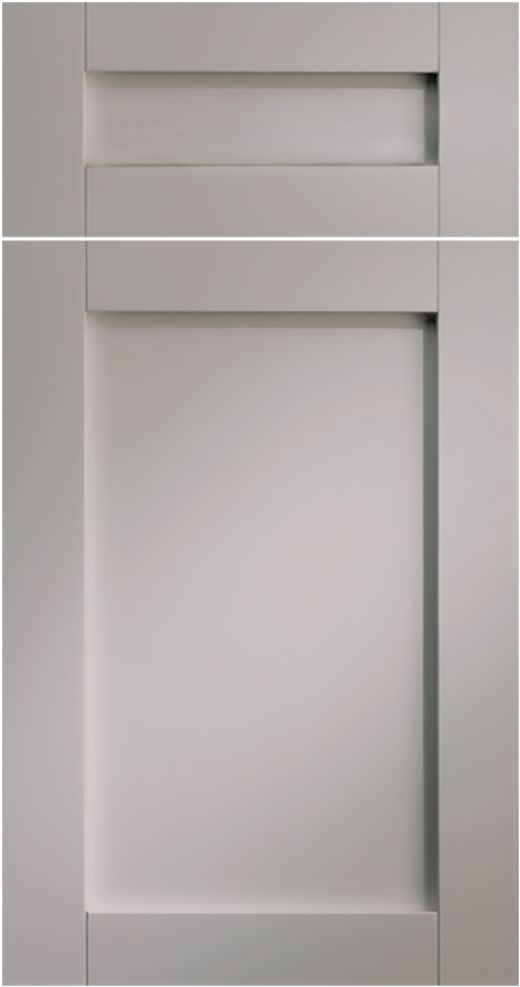 SH504 cabinet door style in Haze SuperMatte