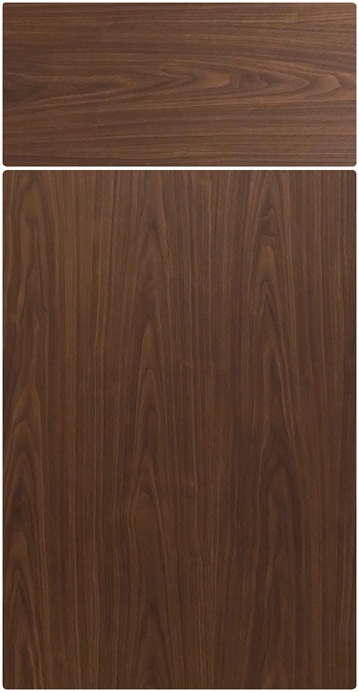 LONDON 900 cabinet door style in Super Real Walnut