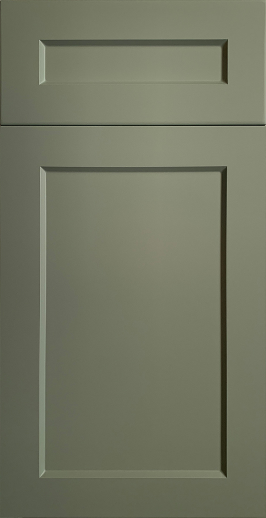 LONDON 10900 cabinet door style in Sage 5127 SuperMatte 3DL