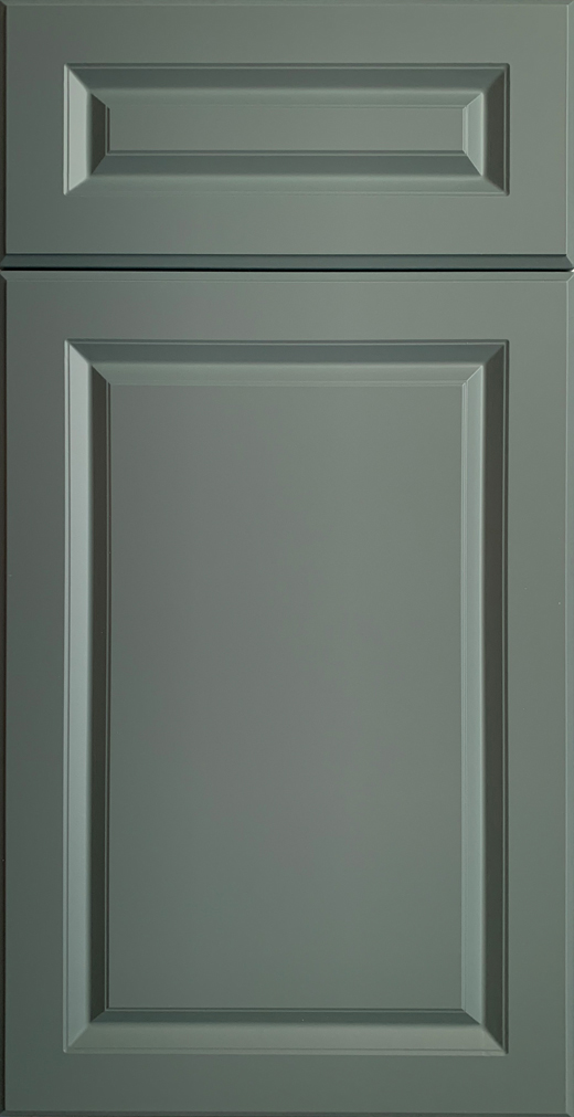 LONDON 7000 cabinet door style in 5128 Surf SuperMatte 3DL