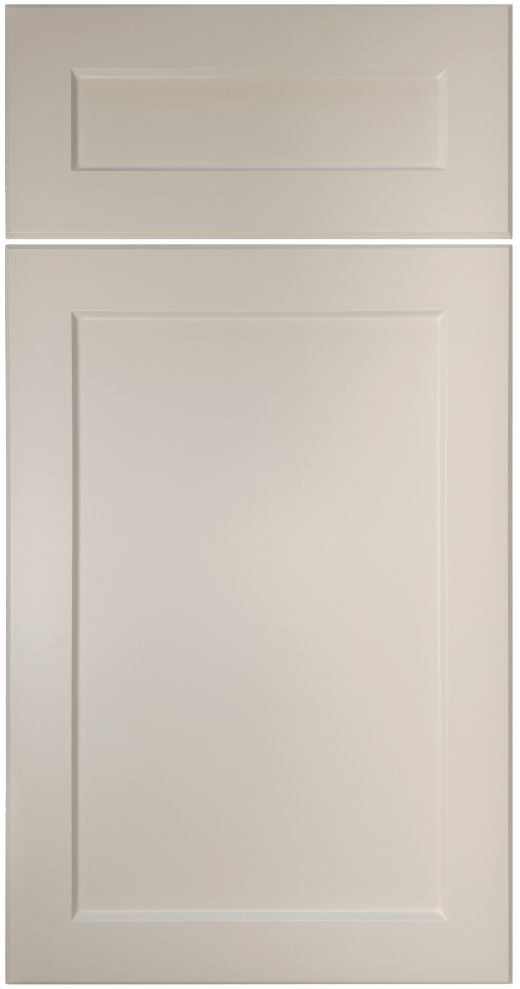 Shaker Diamond cabinet door style in Mist SuperMatte