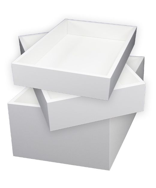Miter Fold Drawer Boxes cabinet door style