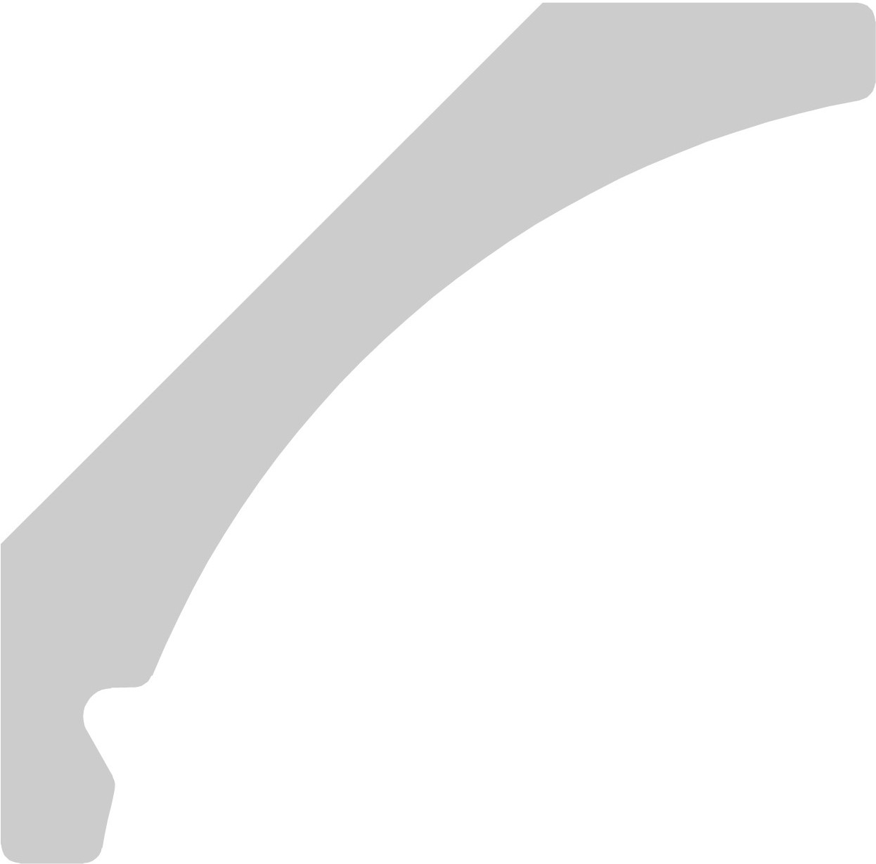 Face Contemporary Crown 1314 cabinet hardware